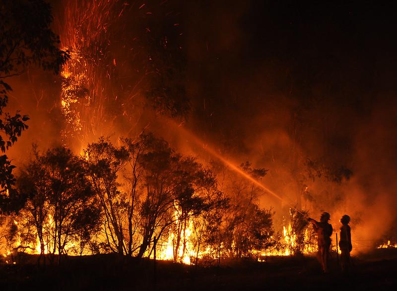 Forest fire in Wales, UK. Credit: Quarrie Photography | Jeff Walsh | Cass Hodge (creative commons license)