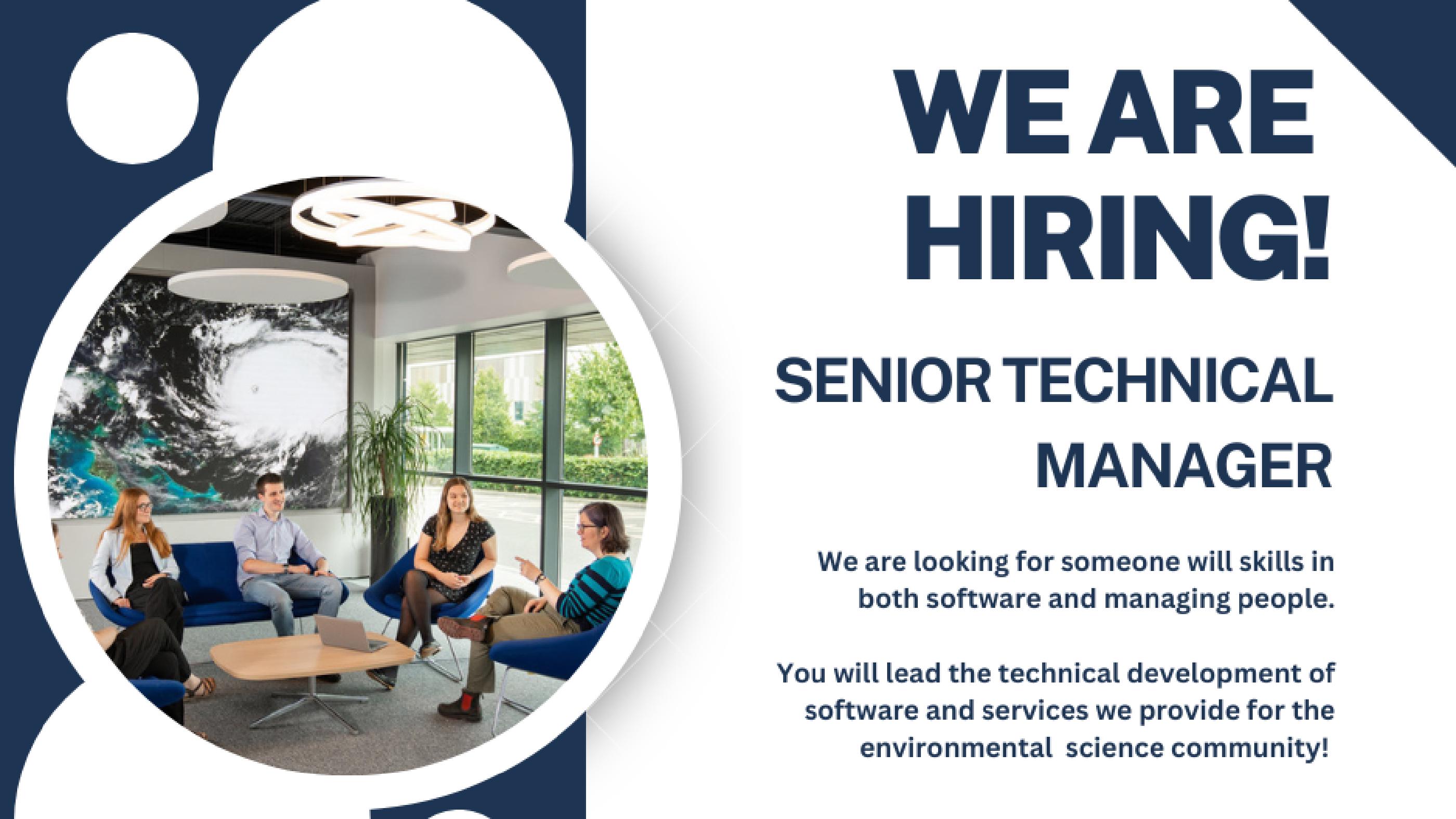 Now Hiring! Senior Technical Manager